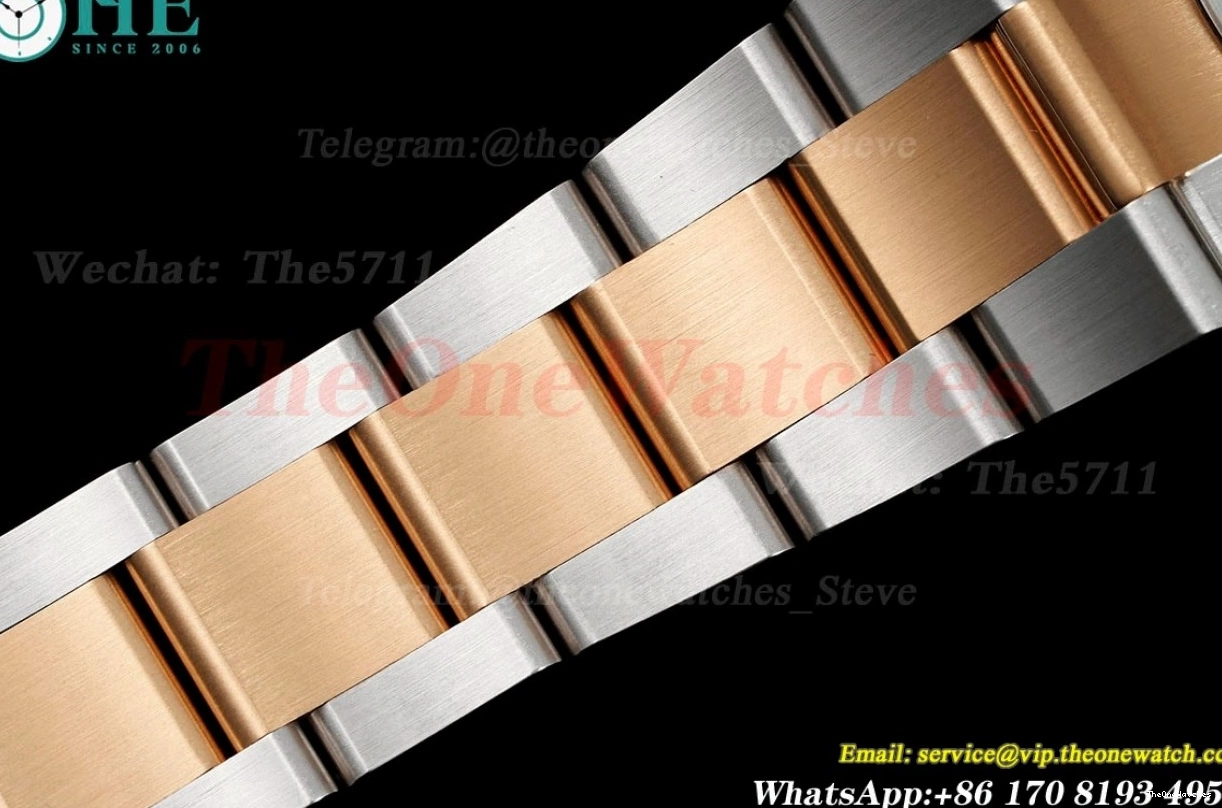 SS Oys Textured EWEF Datejust RG 41mm 126331 Silver A3235 Dia 1209